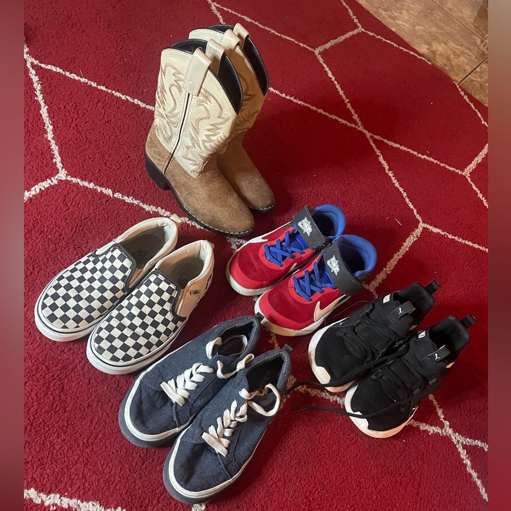Boy’s shoes!